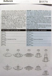 5578 butt apron back
